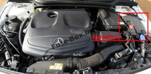 Предохранители и реле Mercedes-Benz A-Class (W176; 2013-2018)
