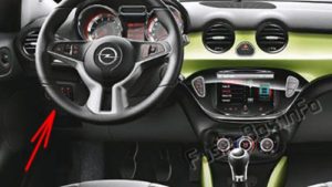 Предохранители и реле для Opel/Vauxhall Adam (2013-2020)
