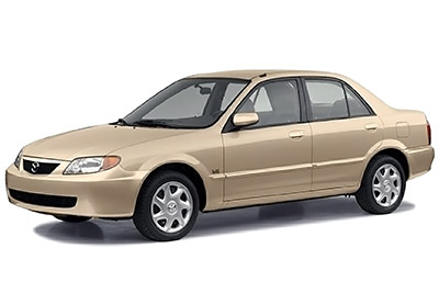 Предохранители и реле Mazda Protege (2000-2003)
