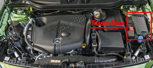 Mercedes-Benz GLA-Class (X156; 2014-2019 ...) Предохранители и реле
