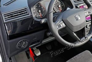 SEAT Ibiza (Mk5 / KJ; 2017-2019...) Предохранители и реле
